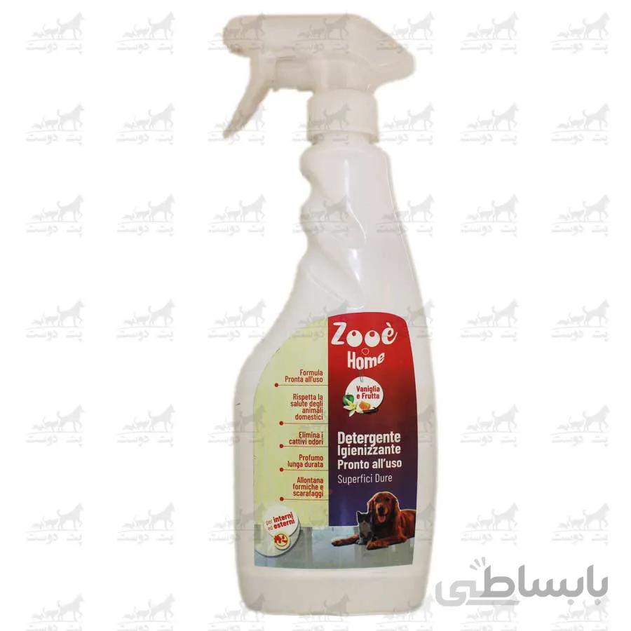 اسپری ضد عفونی کننده سطوح مدل Zooe Home برند Cennamo