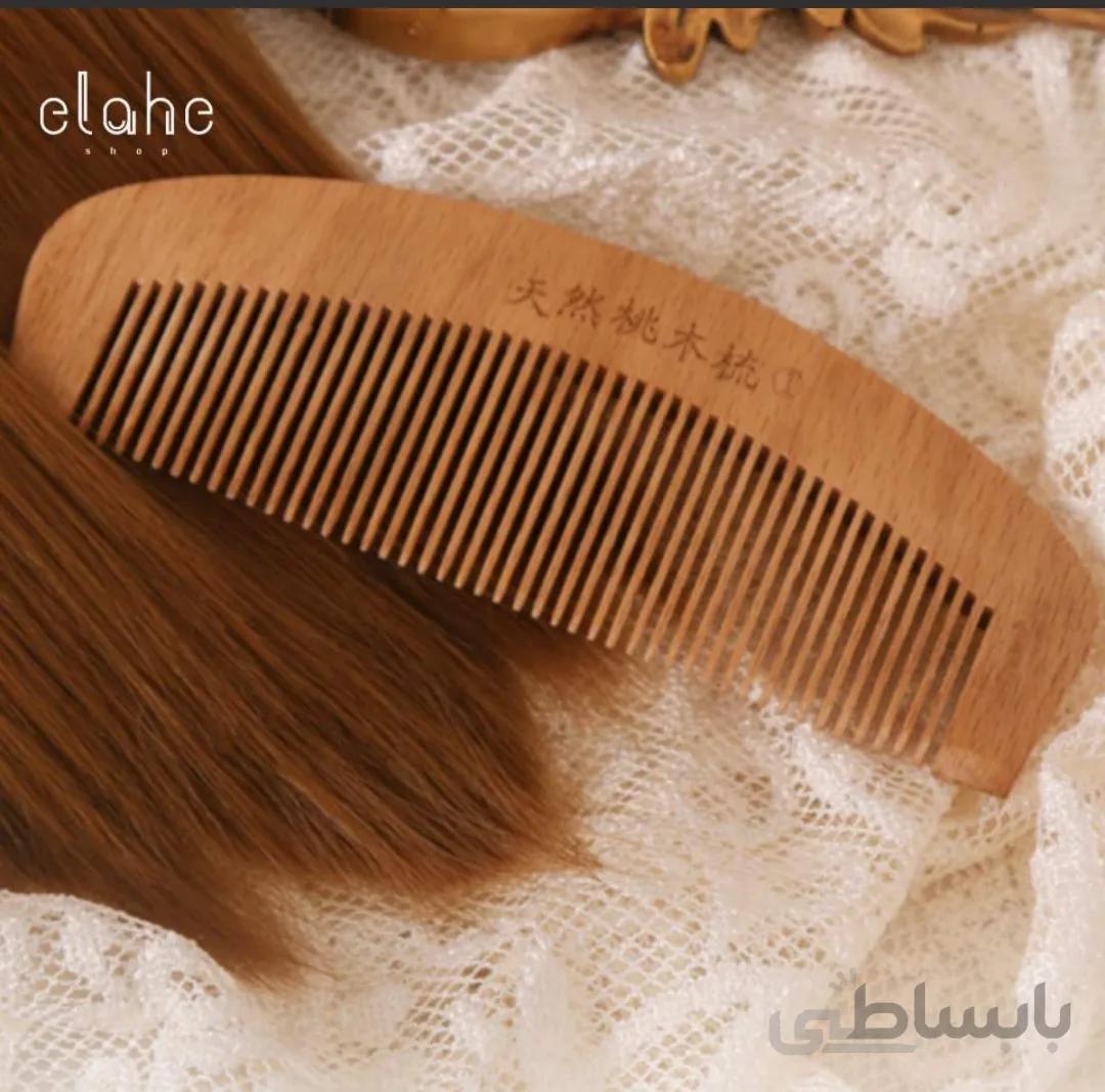 شانه چوبی طبیعی