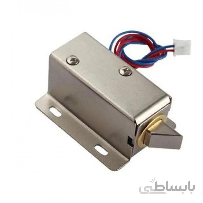 قفل برقی سلونوئیدی کابینتی 12 ولت ا Solenoid electric lock