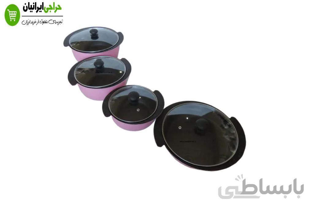 سرویس قابلمه 10 پارچه چدن گرانیتی AYTAJ