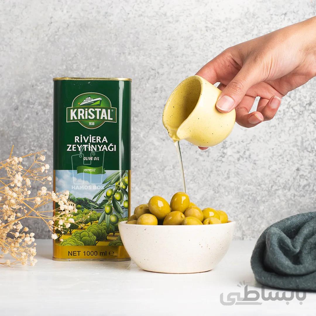 روغن زیتون کریستال اورجینال 1 لیتر