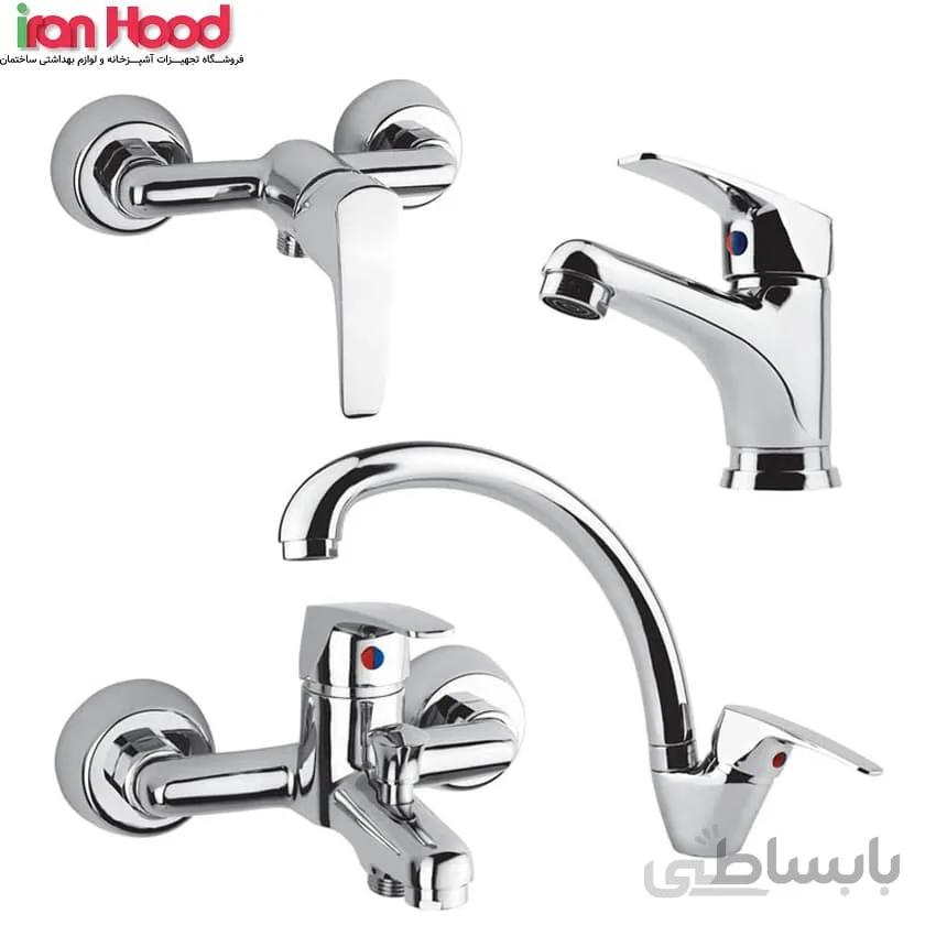 ست شیرآلات البرز روز مدل درسا
