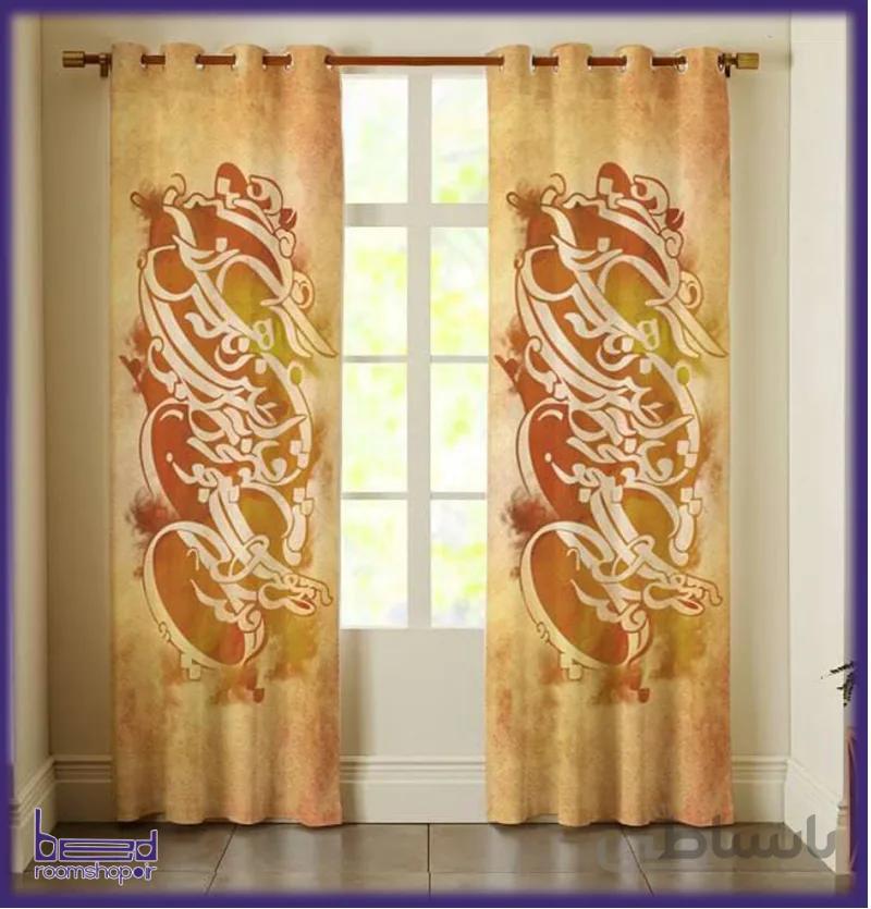 پرده طرح اسلیمی مدل P1002