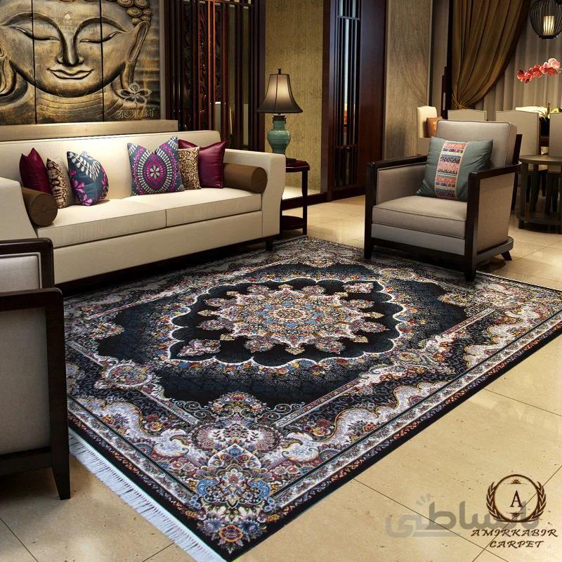 فرش ۷۰۰ شانه طرح نیلا