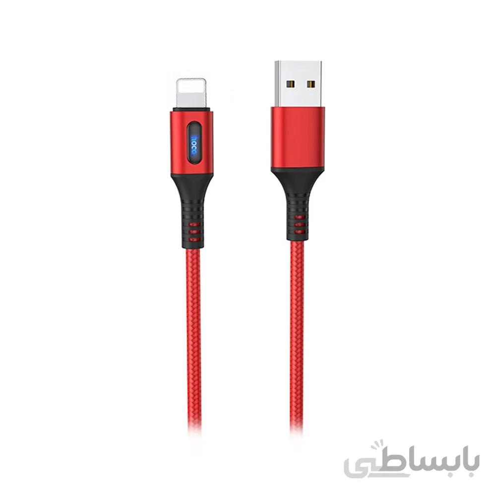 کابل 1.2 متری لایتنینگ هوکو مدل U79 ادمیربل ا Hoco U79 Admirable Lightning Cable 1.2m