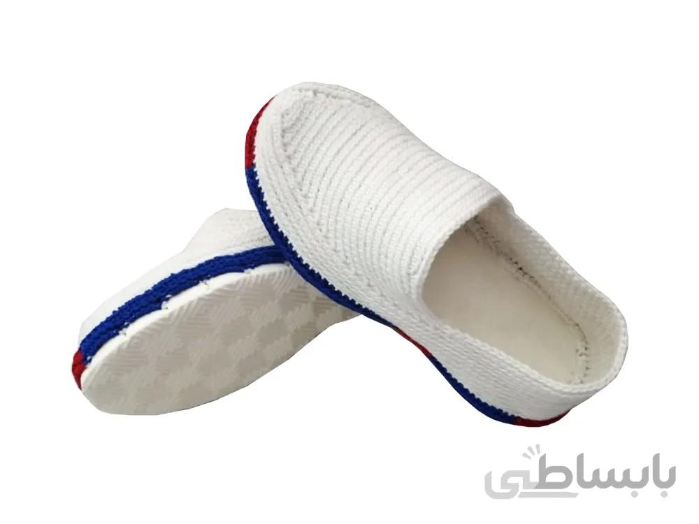 گیوه بچه گانه دستباف کردستان طرح کلاش کد 116
