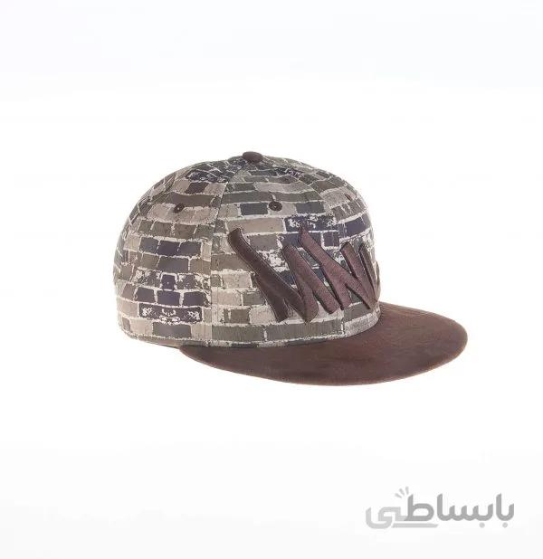 کلاه کپ مردانه طرح دار کد BC1001