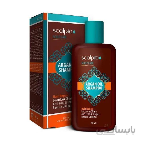 شامپو موی سر روغن آرگان اسکالپیا