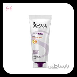 كرم صورت حاوی ویتامین ث انواع پوست 40 میلی لیتر سی گل ا Seagull Vitamin C Face Cream