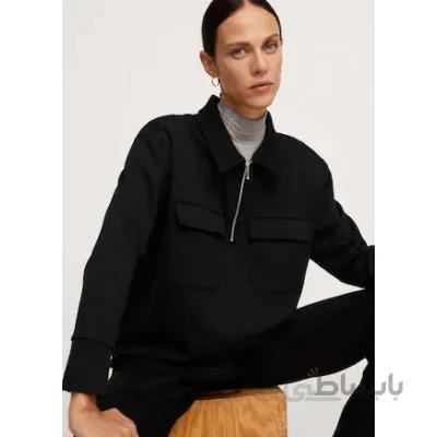 سویشرت زنانه مانگو مدل17097720-POCKETS-I-LM