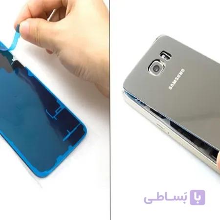 درب پشت سامسونگ مدل S6 edge