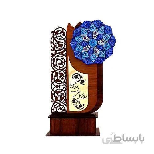 تندیس میناکاری طرح ضامن آهو