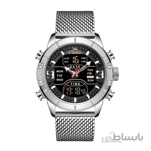 ساعت مچی عقربه ای مردانه ناوی فورس مدل NaviForce NF9153M SL-BL