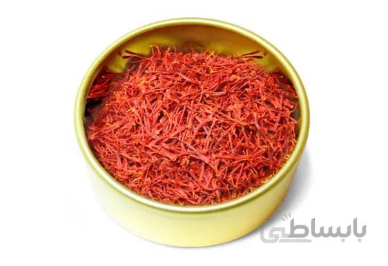 زعفران سرگلِ نگینِ خورشید، قوطی خاتم ۳ مثقال