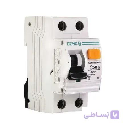 کلید محافظ جان ترکیبی 50 آمپر مگنتیک دنا الکتریک مدل C50-6K MR