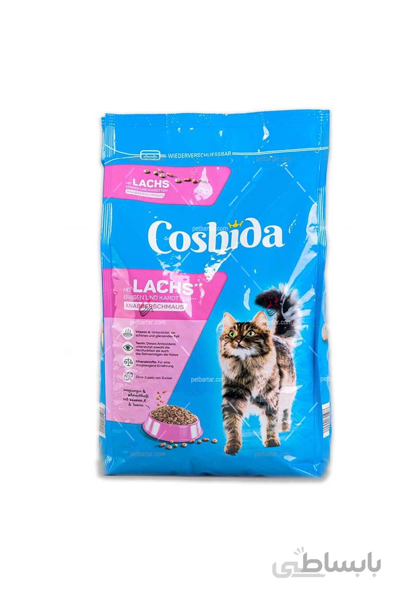 غذای خشک گربه بالغ کوشیدا با طعم سالمون ۲ کیلویی | Coshida with Salmon Cat Dry Food