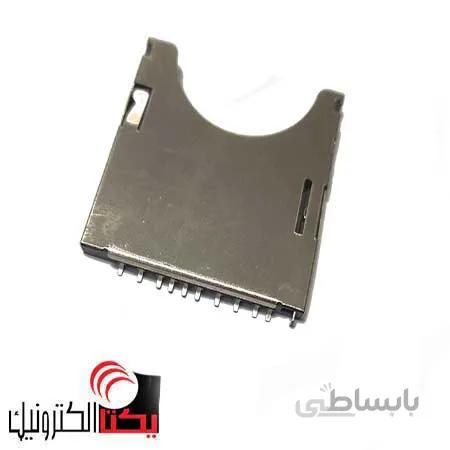 SD Card سوکت مموری فشاری 10 پین