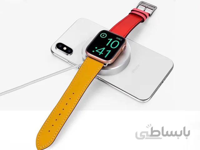 شارژر بی سیم دو کاره کوتچی مدل WS-17 Mini 2in1 مناسب برای شارژ گوشی و اپل واچ