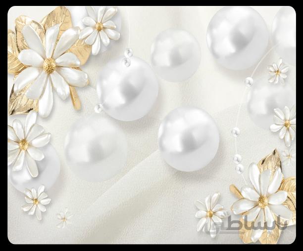 پوستر گل سه بعدی 015