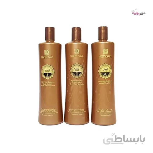 کراتین مو کراپلکس گلد Keraplex Gold برزیلی اصل