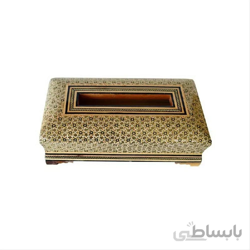 جعبه دستمال کاغذی خاتم پره وارو