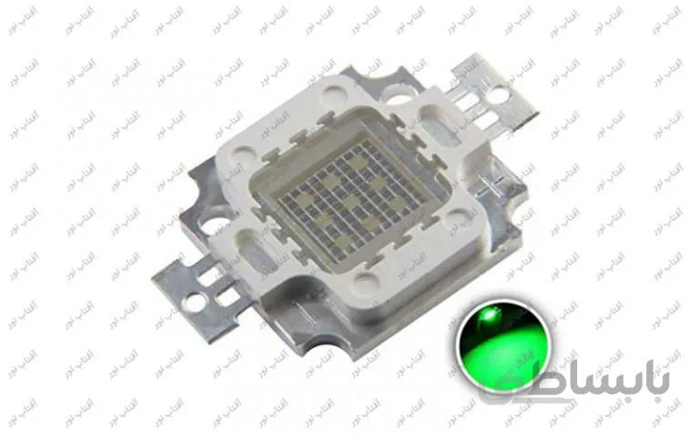 ال ای دی اس ام دی پاور 10 وات سبز