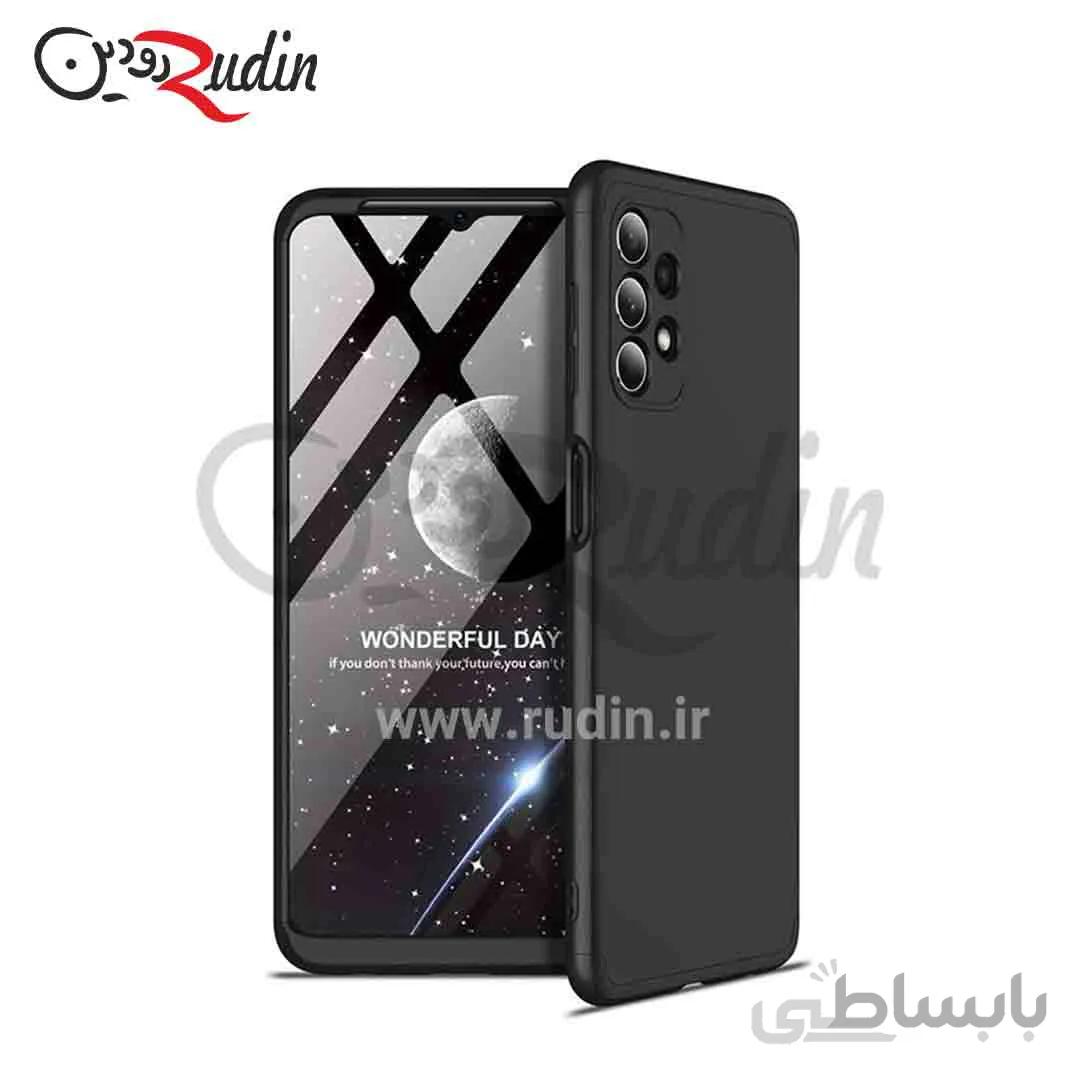 کاور ۳۶۰ درجه مدل GKK مناسب سامسونگ A52 4G/5G مشکی دور مشکی