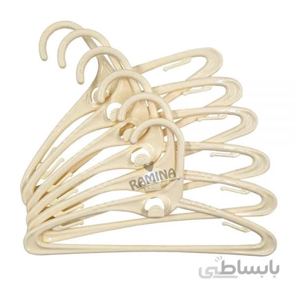 چوب لباسی شش عددی کرم مادرکر MOTHERCARE