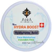 کرم مرطوب کننده و آبرسان حاوی هیالورونیک اسید Adra 200ml ا Adra Hydra Boost Hyaluronic Acid Face Moisturiser Cream 200ml