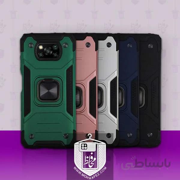 قاب ضد ضربه بتمن شیائومی POCO X3 / X3 Pro / X3 NFC هولدر دار کد XM290