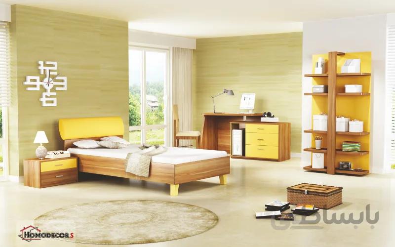 تخت خواب نوجوان مدل F340