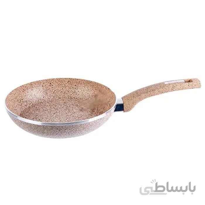 تابه گرانیتی دسته دار زیو مدلZ 8104 24طرح الماس در3رنگ