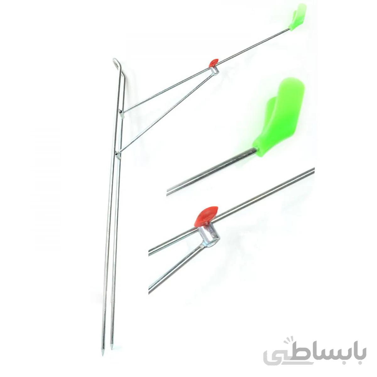 پایه لنسر پیچی V شکل طول 40 سانت و ضخامت 5 میل