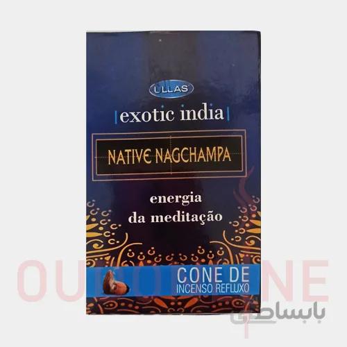 عود خوشبو کننده آبشاری اولاس ullas مدل ناگ چامپا Native Nagchampa