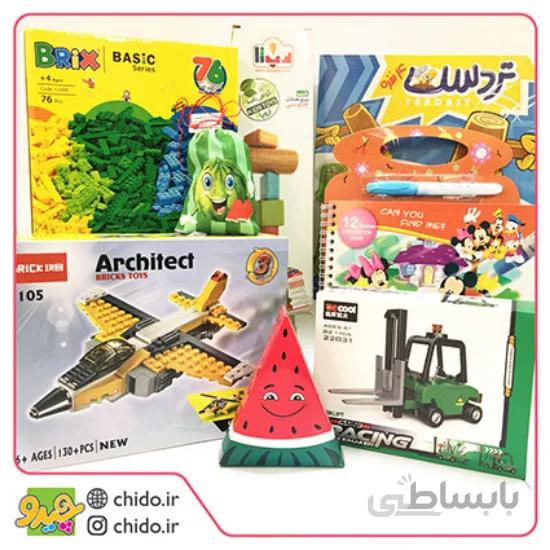 پکیج کودک خلاق اسباب بازی چیدو CH1430
