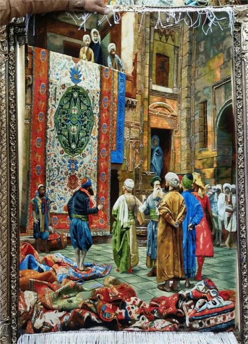 تابلو فرش بازار قاهره ا Carpets, Bazaar Cairo