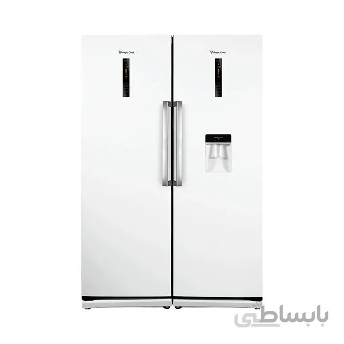 یخچال و فریزر دوقلو مجیک شف مدل MCSRY60180
