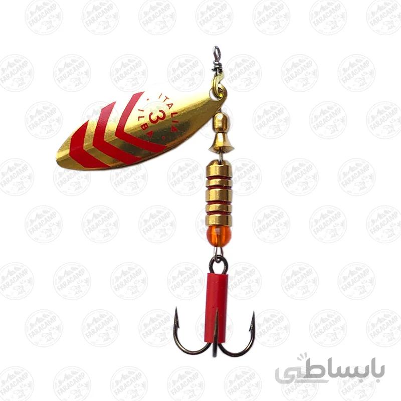 لانسه ماهیگیری سایز 3 ایلبا Lungo Gold/Red 60213
