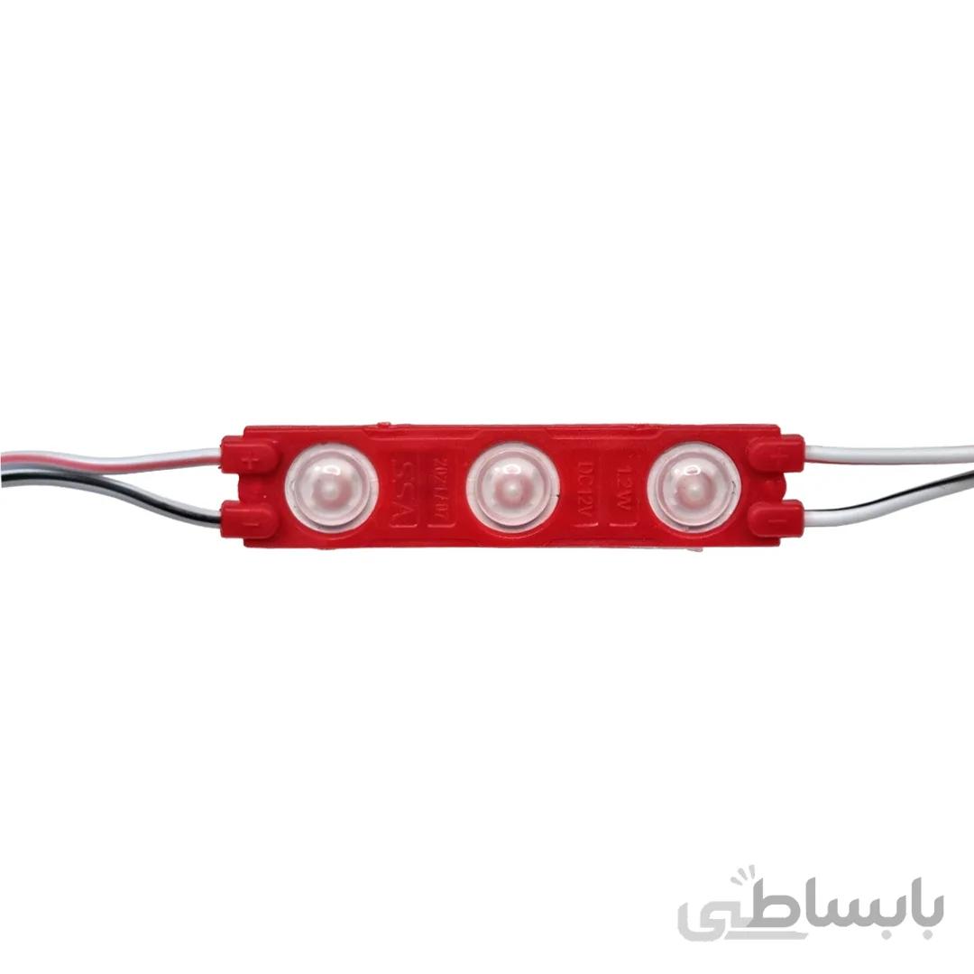 ال ای دی SMD بلوکی قرمز 12 ولت مارک SSA (تکی)