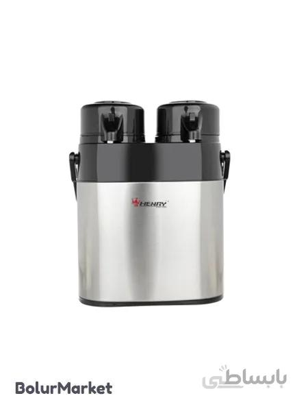 فلاسک دوقلوی هنری مدل Adriana 2600S ظرفیت 2.6 لیتر