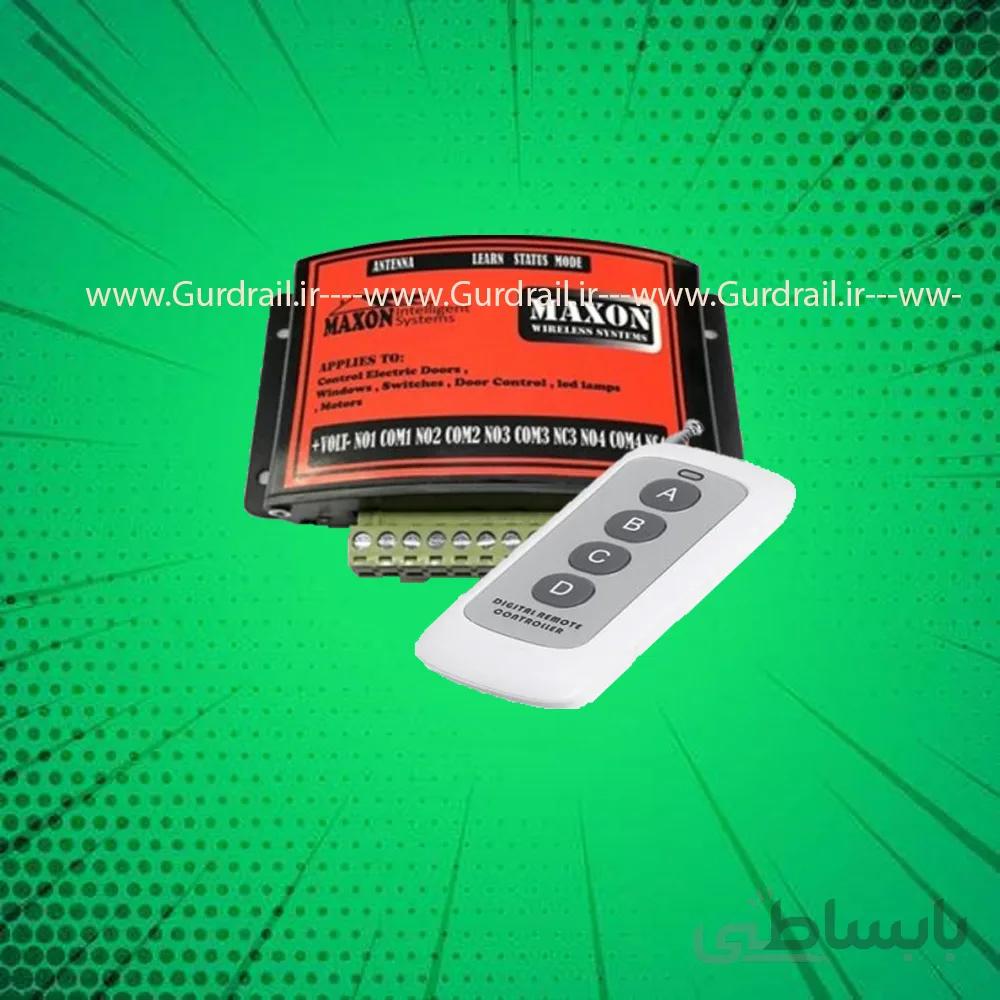 ریموت و گیرنده 4 کانال برد متوسط px4m ا مدل PX4M