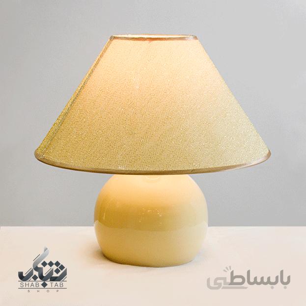آباژور رومیزی آرتا گرد کرم