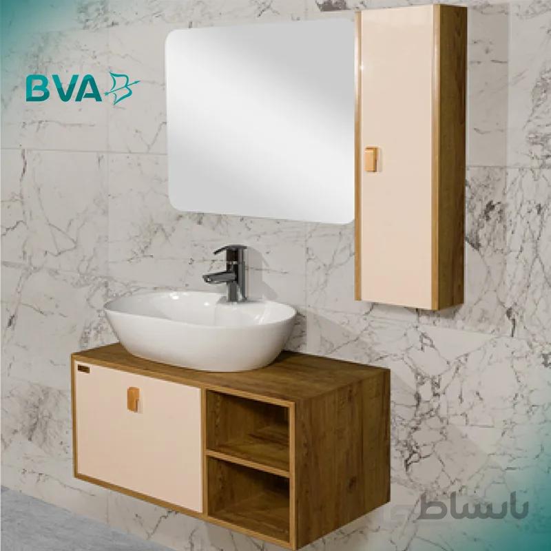 باکس آینه و روشویی سرویس بهداشتی مدل Prima-80