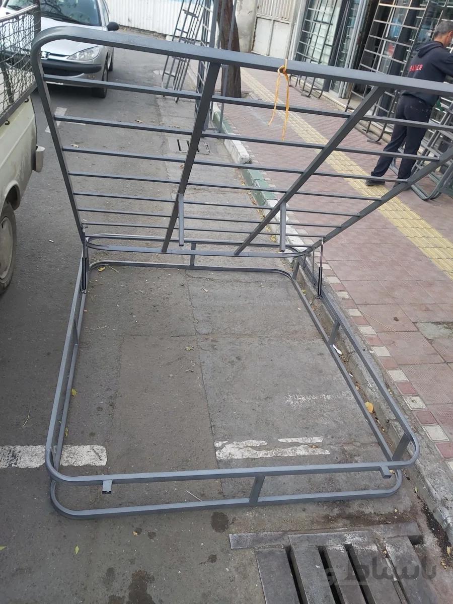 کفی تخت فلزی جکدار