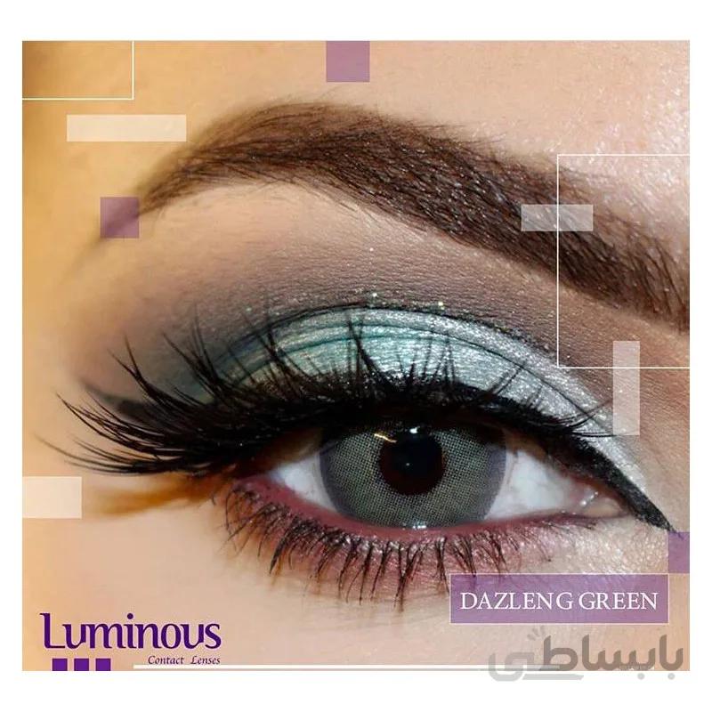لنز رنگی سالیانه لومینوس LUMINOUS رنگ Dazeling Green – هفت قلم کالا
