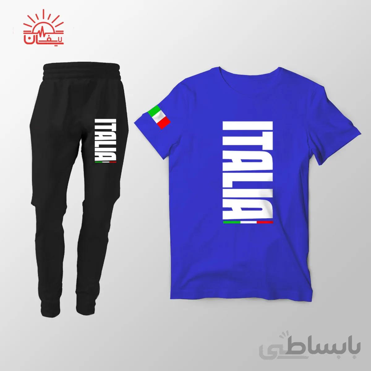 ست اسلش و تیشرت ایتالیا