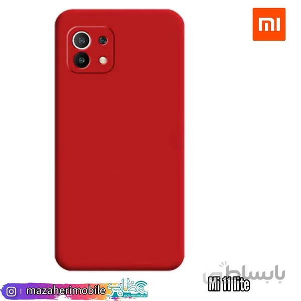 گارد(کاور) سیلیکونی بامحافظ لنز موبایل مدل شیائومی Mi 11 Lite