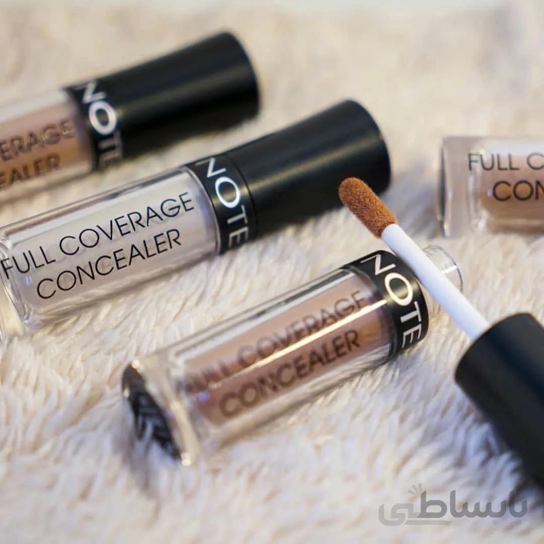 کانسیلر مایع دور چشم نوت مدل فول کاور NOTE FULL COVERAGE LIQUID CONCEALER