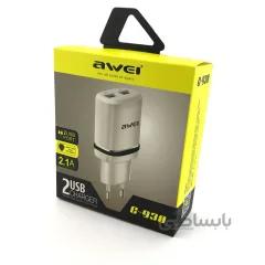 شارژر مسافرتی آوی C-930 Awei 2 USB Travel Adapter