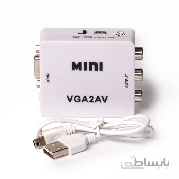 تبدیل VGA به AV مدل MINI